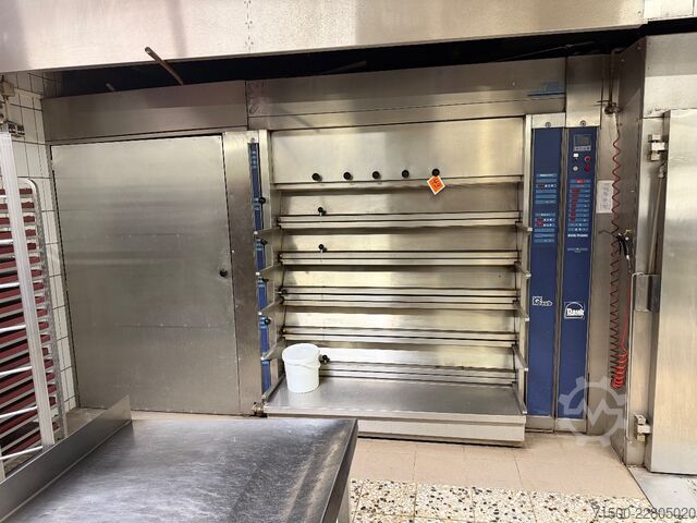 Thermal oil oven (5 pull-out stove units) Daub 