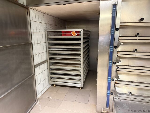 Thermal oil oven (5 pull-out stove units) Daub 