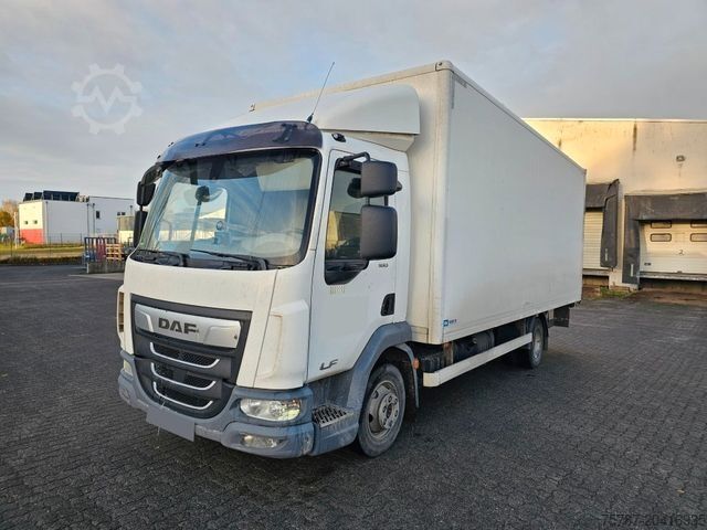Transporter mit Koffer DAF LF 180 Koffer, Ladebordwand, Klima