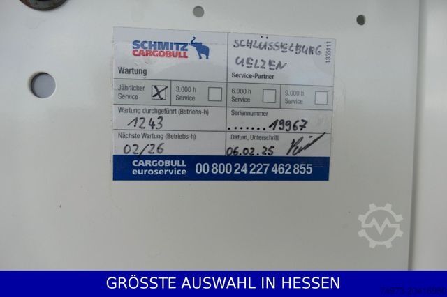 Kühlauflieger SCHMITZ CARGOBULL Doppelstock Blumenbreite ¤ 689 e