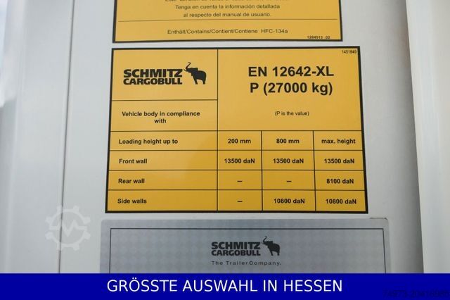 Kühlauflieger SCHMITZ CARGOBULL Doppelstock Blumenbreite ¤ 689 e