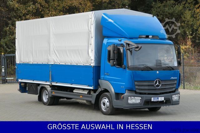 Transporter mit Pritsche & Plane MERCEDES-BENZ Atego 818L Klima Standheizung LBW ¤399.-mtl.