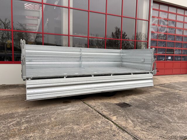 Kippanhänger Möslein TTD 19 AB  19 t Tandemkipper Tieflader, Breitbereifung Aufsatzbordwänden-- Neufahrzeug --