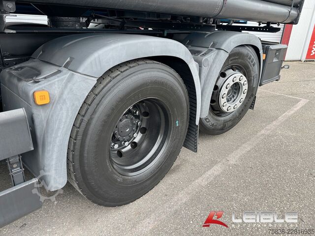 Tanker truck MAN TGS 35.480 8x2-4 BL-Heitling Silo Pellets *TOP*
