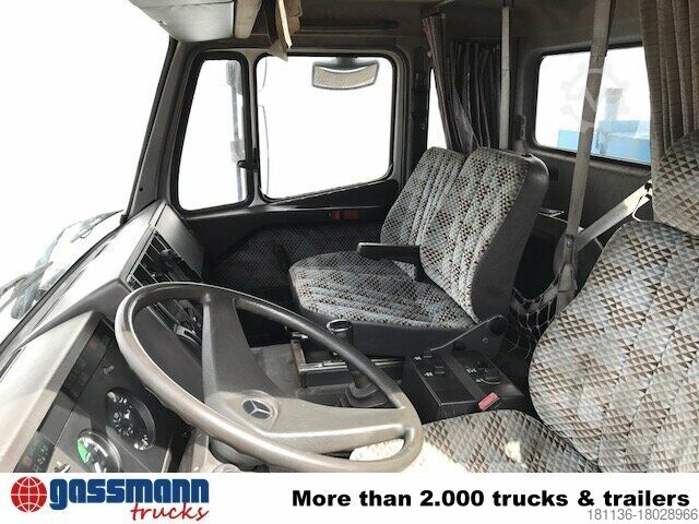 Flatbed truck Mercedes-Benz 2638 K 6x4 mit Heckkran Palfinger PK 68000