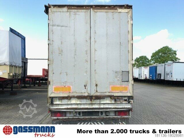 Semitrailer Reisch RSBS-35/24 PV Walkingfloor ca. 86m³, Alu