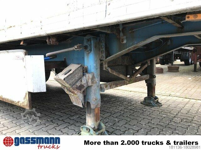 Semitrailer Reisch RSBS-35/24 PV Walkingfloor ca. 86m³, Alu