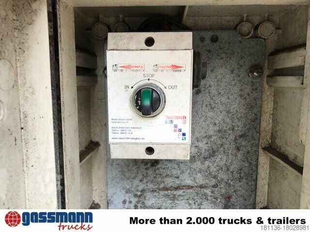 Semitrailer Reisch RSBS-35/24 PV Walkingfloor ca. 86m³, Alu