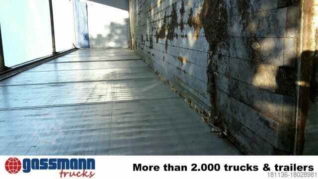 Semitrailer Reisch RSBS-35/24 PV Walkingfloor ca. 86m³, Alu