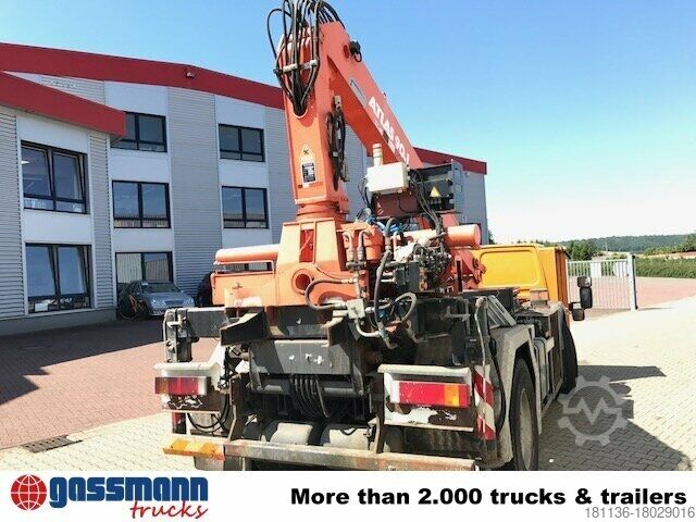 LKW mit Pritsche (offen) Ginaf GINAF GINC 3030 mit Heckkran Atlas AK 90.1 HDS