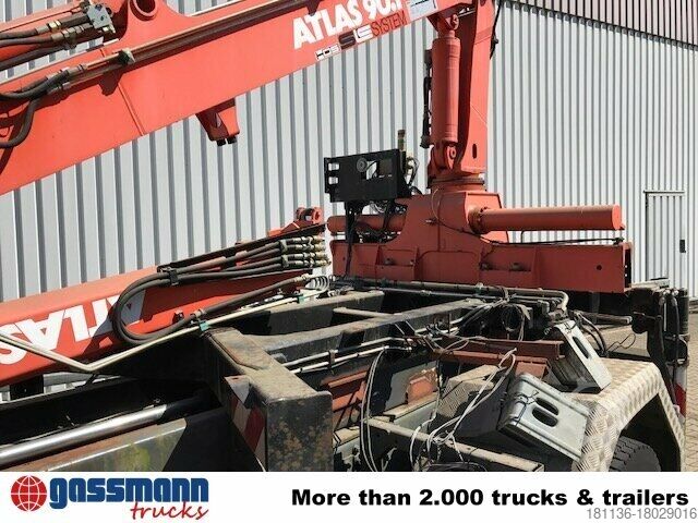 LKW mit Pritsche (offen) Ginaf GINAF GINC 3030 mit Heckkran Atlas AK 90.1 HDS