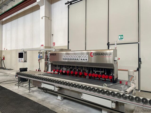 Kantenpoliermaschine für gerade Kanten Comandulli Amber 5+4 SX