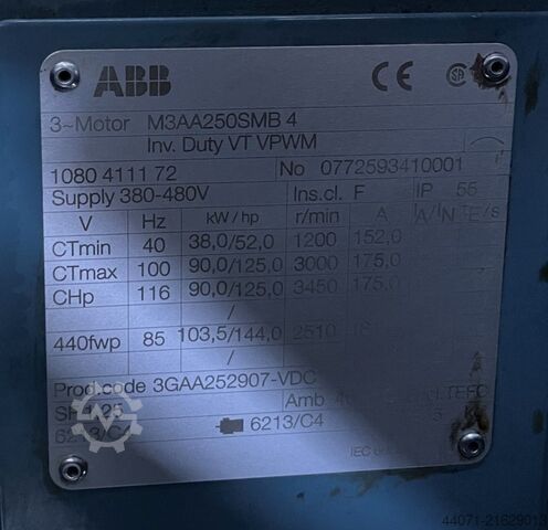 Schraubenkompressor ZT75VSDFF Atlas Copco ZT75VSDFF