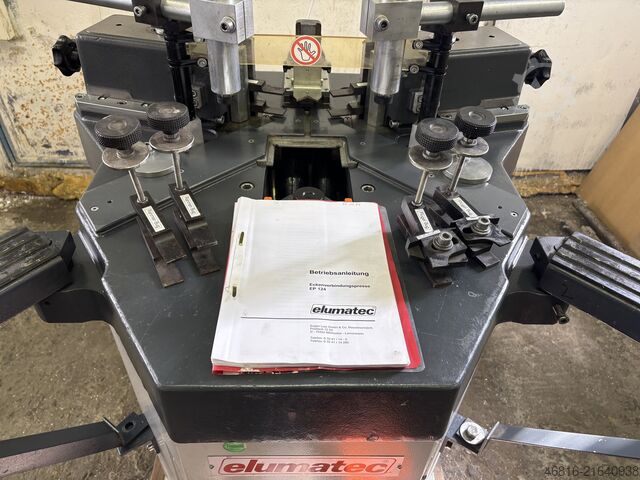 Eckverbindungspresse Elumatec EP 124
