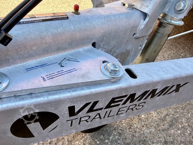 Heavy equipment trailer Vlemmix Baumaschinenanhänger 2,7 t NEU