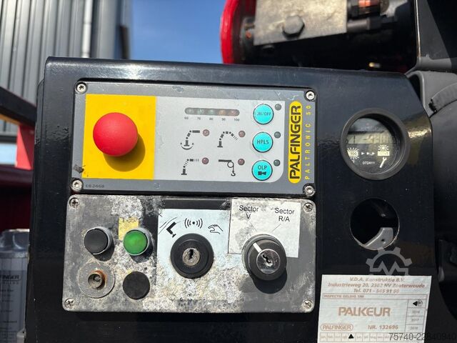 Kranwagen DAF CF 85.410 + PALFINGER PK 42502-- 6X EXT. + REMO...