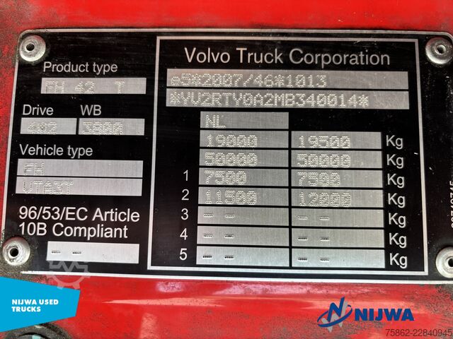 Standard-SZM Volvo FH 460 4x2 I-Save + Dubbele PTO