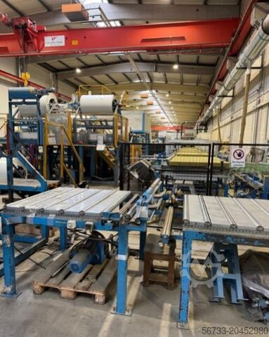 Sandwichanlage several manufacturers Sandwichanlage Mineralwolle