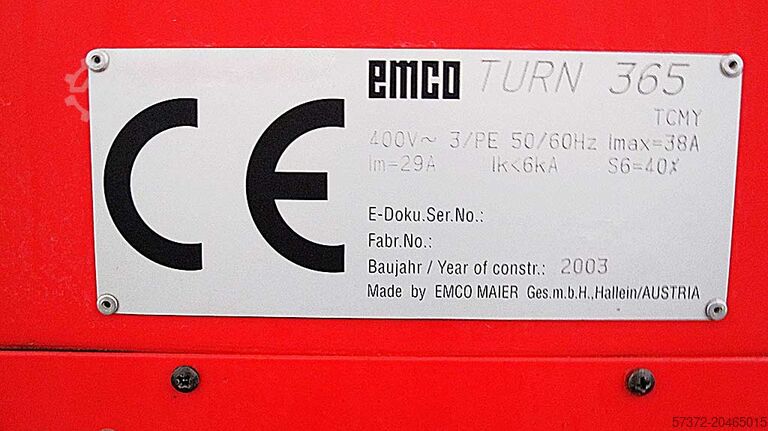 CNC Drehmaschine Emco Turn 365 TCmy