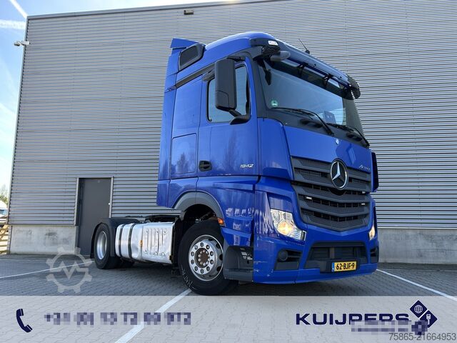 Standard tractor Mercedes-Benz Actros 1842 StreamSpace / 945 dkm / 2 Tanks / F...