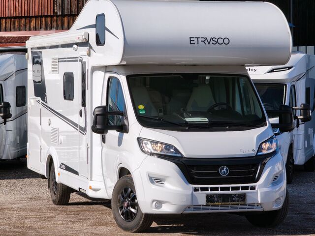 Alkoven Wohnmobil ETRUSCO A 7300 DB, Navi, Markise,Fahradträger