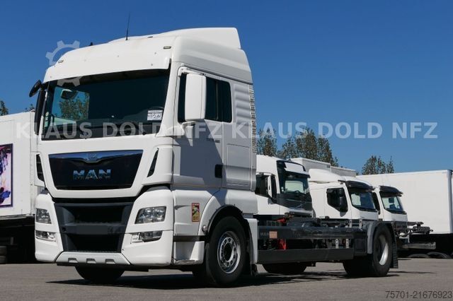 Wechselfahrgestell LKW MAN TGX 18.480 BDF 2-Tanks Vollluft Euro 6