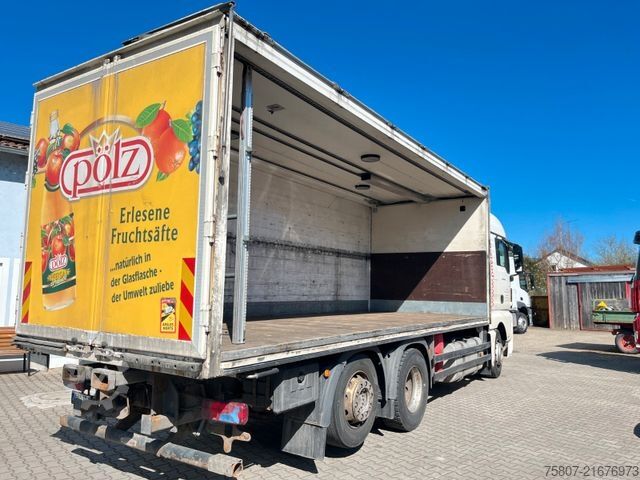 Beverage truck MAN TGX 26.440 Getränkekoffer Wingliner Intarder