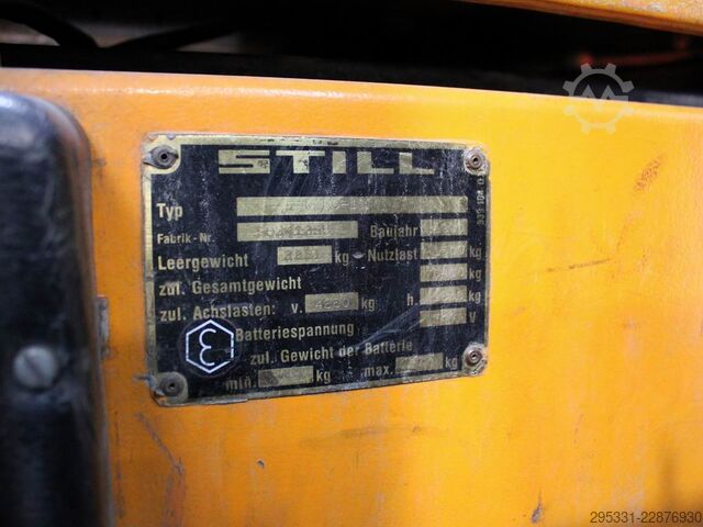 Elektro 3 Rad-Stapler Still R 50-15  5034