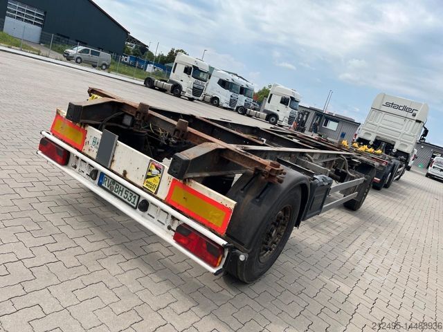 Swap chassis trailer SCHMITZ CARGOBULL Gotha AFW 18 BDF-Lafette