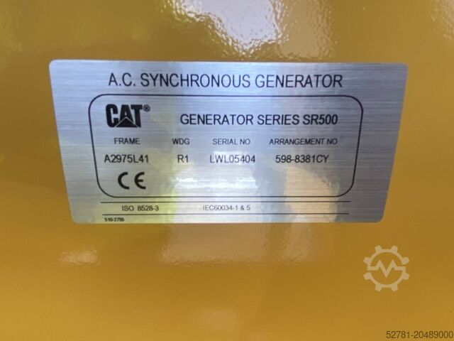Aggregat Caterpillar DE500GC - 500 kVA Stand-by Generator - DPX-18220