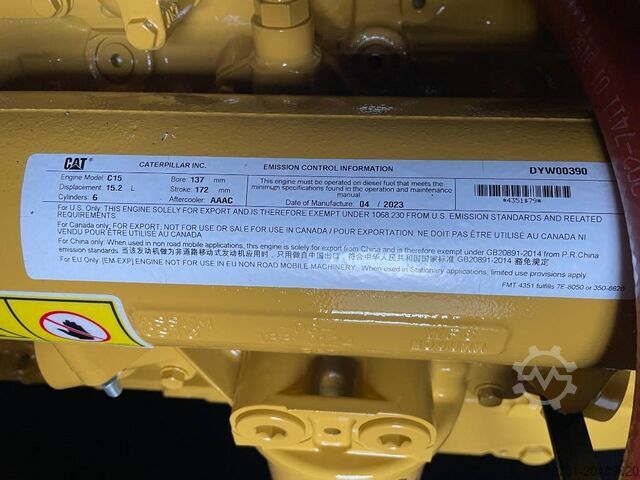Aggregat Caterpillar DE715GC - 715 kVA Stand-by Generator - DPX-18224