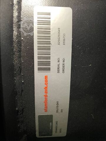Aggregat Volvo TAD1346GE - 550 kVA Generator - DPX-18882