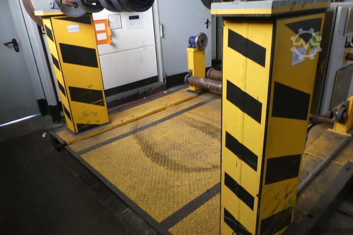 Abwickel- oder Aufwickelstation  