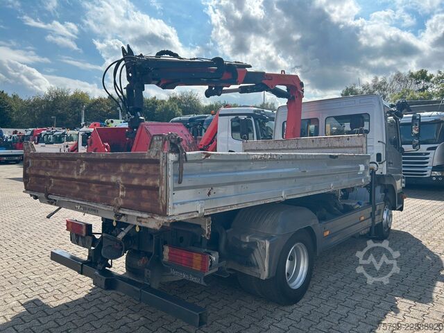 Dreiseitenkipper MERCEDES-BENZ 822 Atego MEILLER 3Skipper +PK7002 + Greifer