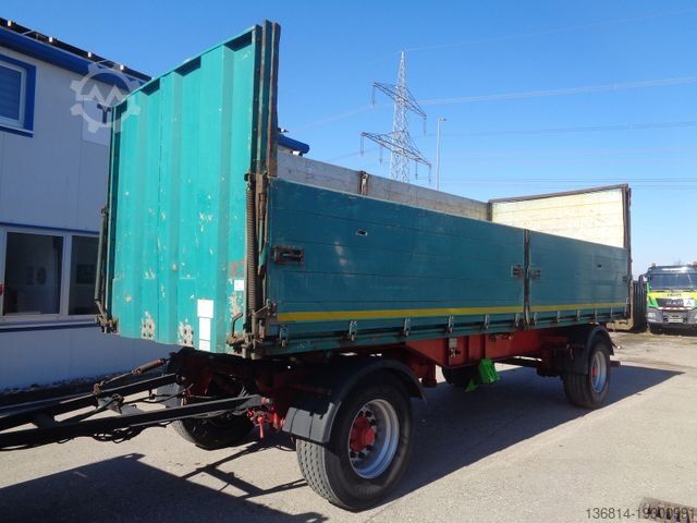 Dreiseitenkipper Anhänger MEUSBURGER MKA-2 Kippanhänger 7,3 M BPW