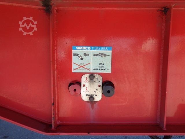 Dreiseitenkipper Anhänger MEUSBURGER MKA-2 Kippanhänger 7,3 M BPW