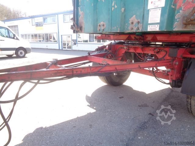 Dreiseitenkipper Anhänger MEUSBURGER MKA-2 Kippanhänger 7,3 M BPW