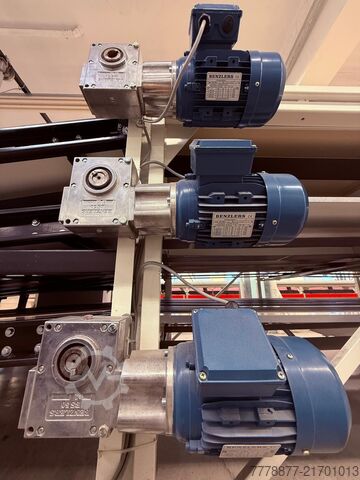 Conveyor 3-Level Table System FINN-CONVEY Modular Cutting Room 3-level Conveyor