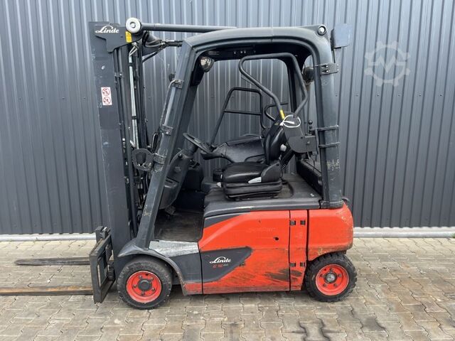 Electric 4-wheel forklift Linde E 16P-02
