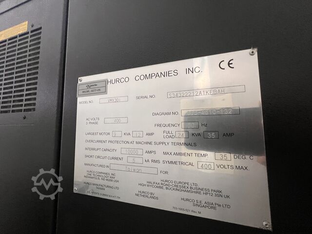 Vertikales Bearbeitungszentrum HURCO VMX 30 i