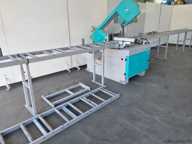 Hydr. Metall-Gehrungsbandsägemaschine BERG SCHMID GBS Autocut Inverter
