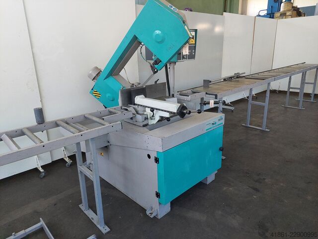 Hydr. Metall-Gehrungsbandsägemaschine BERG SCHMID GBS Autocut Inverter