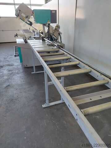 Hydr. Metall-Gehrungsbandsägemaschine BERG SCHMID GBS Autocut Inverter