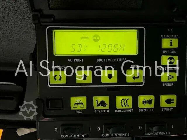 Refrigerated/frozen transport Mercedes-Benz Atego 1218 Carrier Supra 1250/Klima/Eu6/LBW