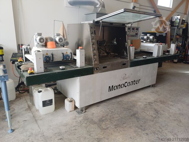 Parkett-Beschichtungsanlage Rubio / Cosma Monocoater