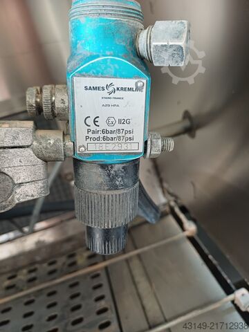 Parkett-Beschichtungsanlage Rubio / Cosma Monocoater