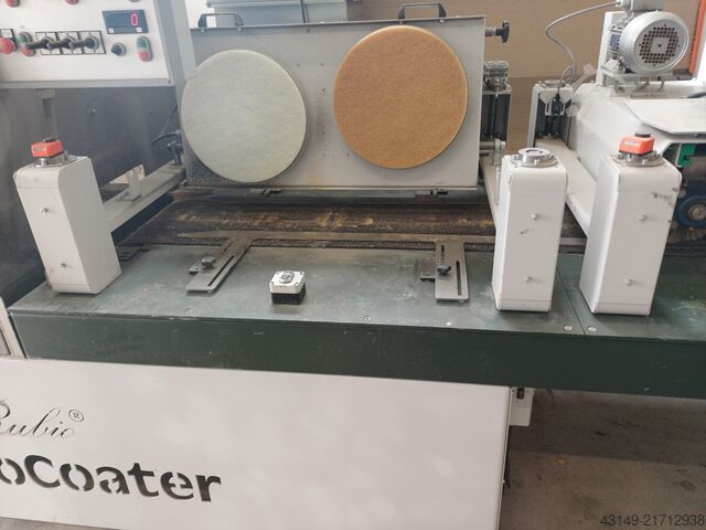 Parkett-Beschichtungsanlage Rubio / Cosma Monocoater