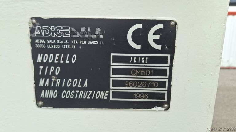 Automatische Säge, automatische Schneidmaschine Adige Cm 501