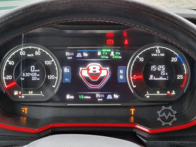 Suitcase Scania R580 V8 NGS Highline 6x2 - Box with sidedoors -...