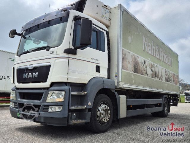 Refrigerated truck MAN TGS 18.400 Kühkoffer LBW